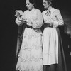 (L-R) Victoria Mallory and D. Jamin-Bartlett in a scene from the Broadway production of the musical "A Little Night Music"