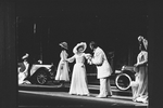 Glynnis Johns and Len Cariou (C) in a scene from the Broadway production of the musical "A Little Night Music"