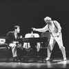 (L-R) Peter Gallagher and Jack Lemmon in a scene from the Broadway revival of the play "Long Day's Journey Into Night"