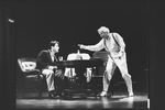 (L-R) Peter Gallagher and Jack Lemmon in a scene from the Broadway revival of the play "Long Day's Journey Into Night"