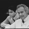 (L-R) Peter Gallagher and Jack Lemmon in a scene from the Broadway revival of the play "Long Day's Journey Into Night"