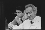 (L-R) Peter Gallagher and Jack Lemmon in a scene from the Broadway revival of the play "Long Day's Journey Into Night"
