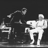 (L-R) Peter Gallagher and Jack Lemmon in a scene from the Broadway revival of the play "Long Day's Journey Into Night"