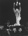 (L-R) Peter Gallagher and Jack Lemmon in a scene from the Broadway revival of the play "Long Day's Journey Into Night"