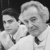 (L-R) Peter Gallagher and Jack Lemmon in a scene from the Broadway revival of the play "Long Day's Journey Into Night"