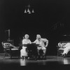 (L-R) Peter Gallagher, Bethel Leslie, Jack Lemmon and Kevin Spacey in a scene from the Broadway revival of the play "Long Day's Journey Into Night"