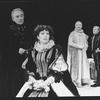 (L-R) Philip Bosco, Ann Sachs, Richard Woods and George Grizzard in a scene from the "Don Juan In Hell" section of the Circle In The Square revival of the play "Man And Superman"