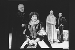 (L-R) Philip Bosco, Ann Sachs, Richard Woods and George Grizzard in a scene from the "Don Juan In Hell" section of the Circle In The Square revival of the play "Man And Superman"