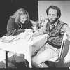 Louise Lasser and Bob Balaban in a scene from the NY Shakespeare Festival production of the play "Marie And Bruce"