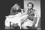 Louise Lasser and Bob Balaban in a scene from the NY Shakespeare Festival production of the play "Marie And Bruce"