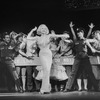 Alyson Reed as Marilyn Monroe in a scene from the Broadway production of the musical "Marilyn".