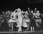 Alyson Reed as Marilyn Monroe in a scene from the Broadway production of the musical "Marilyn".