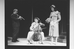 (L-R) Bill McCutcheon, Kathryn Grody and Mercedes Ruehl in a scene from the NY Shakespeare Festival production of the play "The Marriage Of Bette And Boo"