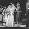 (R-L) Bill McCutcheon, Patricia Falkenhain, Joan Allen, Kathryn Grody and Mercedes Ruehl in a scene from the NY Shakespeare Festival production of the play "The Marriage Of Bette And Boo"