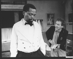 (L-R) Zakes Mokae and Lonny Price in a scene from the Broadway production of the play "Master Harold And The Boys"