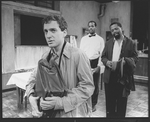 (L-R) Lonny Price, Danny Glover and Zakes Mokae in a scene from the Broadway production of the play "Master Harold And The Boys"