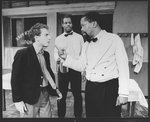 (L-R) Lonny Price, Danny Glover and Zakes Mokae in a scene from the Broadway production of the play "Master Harold And The Boys"