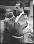 (R-L) Danny Glover and Zakes Mokae in a scene from the Broadway production of the play "Master Harold And The Boys"