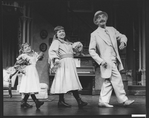 Milo O'Shea (R) dancing in a scene from the Broadway production of the musical "Meet Me In St. Louis"