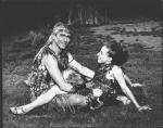 (L-R) William Hurt and Marcell Rosenblatt in a scene from the NY Shakespeare Festival Central Park production of the play "A Midsummer Night's Dream".