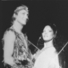 William Hurt and Michele Shay in a scene from the NY Shakespeare Festival Central Park production of the play "A Midsummer Night's Dream".