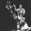 Dorian Harewood and Starletta DuPois in the stage production The Mighty Gents
