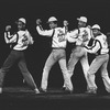 Mansoor Najee-Ullah, Dorian Harewood, Richard Gant and Brent Jennings in the stage production The Mighty Gents