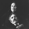 Colleen Dewhurst and Jason Robards in a scene from the Broadway revival of the play "A Moon For The Misbegotten"