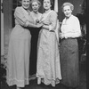 (L-R) Nancy Marchand, Maureen O'Sullivan, Elizabeth Wilson and Teresa Wright in a scene from the Broadway revival of the play "Mornings At Seven"