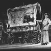 Gloria Foster (R) in a scene from the NY Shakespeare Festival revival of the play "Mother Courage"