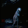 Actress Laurie Beechman in the role of Grizabella performing on stage in scene from the musical "Cats"