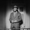 Rex Harrison in a scene from the Broadway revival of the musical "My Fair Lady".