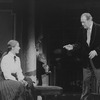 Rex Harrison and Cheryl Kennedy in a scene from the Broadway revival of the musical "My Fair Lady".
