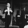 Rex Harrison in a scene from the Broadway revival of the musical "My Fair Lady".