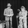 Rex Harrison and Cathleen Nesbitt in a scene from the Broadway revival of the musical "My Fair Lady".