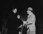 (C-R) Rex Harrison and Cheryl Kennedy in a scene in a scene from the Broadway revival of the musical "My Fair Lady".