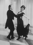 Richard Chamberlain and Melissa Errico in a scene from the Broadway revival of the musical "My Fair Lady".