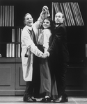 (L-R) Richard Chamberlain, Melissa Errico and Paxton Whitehead in a scene from the Broadway revival of the musical "My Fair Lady".