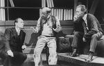 (R-L) Richard Chamberlain, Julian Holloway and Paxton Whitehead in a scene from the Broadway revival of the musical "My Fair Lady".