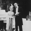 Dolores Sutton and Paxton Whitehead in a scene from the Broadway revival of the musical "My Fair Lady".