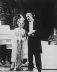 Dolores Sutton and Paxton Whitehead in a scene from the Broadway revival of the musical "My Fair Lady".