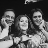 (R-L) John Lithgow, Lynn Redgrave and George Rose in a scene from the Broadway production of the play "My Fat Friend"