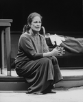 Colleen Dewhurst as Carlotta O'Neill, wife of playwright Eugene, in a scene from the NY Shakespeare Festival production of the play "My Gene"