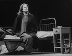 Colleen Dewhurst as Carlotta O'Neill, wife of playwright Eugene, in a scene from the NY Shakespeare Festival production of the play "My Gene"