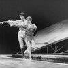 Tommy Tune and Sandy Duncan dancing in a scene from the Broadway production of the musical "My One And Only"