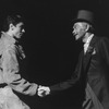 (L-R) Tommy Tune and Charles "Honi" Coles in a scene from the Broadway production of the musical "My One And Only"