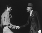 (L-R) Tommy Tune and Charles "Honi" Coles in a scene from the Broadway production of the musical "My One And Only"