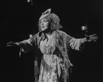 Cleo Laine in a scene from the Broadway production of the musical "The Mystery Of Edwin Drood".