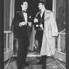(L-R) John Vickery as Edward "Ned" Sheldon and Peter Michael Goetz as John Barrymore in a scene from the Broadway production of the play "Ned And Jack".
