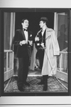 (L-R) John Vickery as Edward "Ned" Sheldon and Peter Michael Goetz as John Barrymore in a scene from the Broadway production of the play "Ned And Jack".